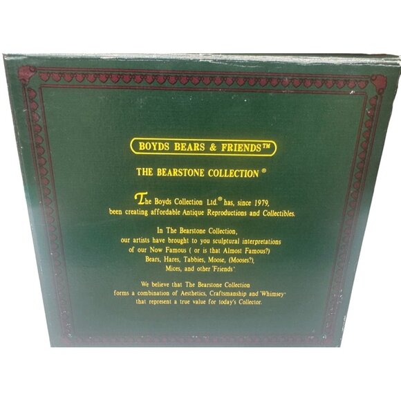 VINTAGE 1993 Boyds Bears & Friends The Bearstone Collection Wanda & Gert #227719 - Picture 6 of 16